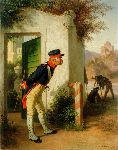 Curious Observation by Franz Schrams
